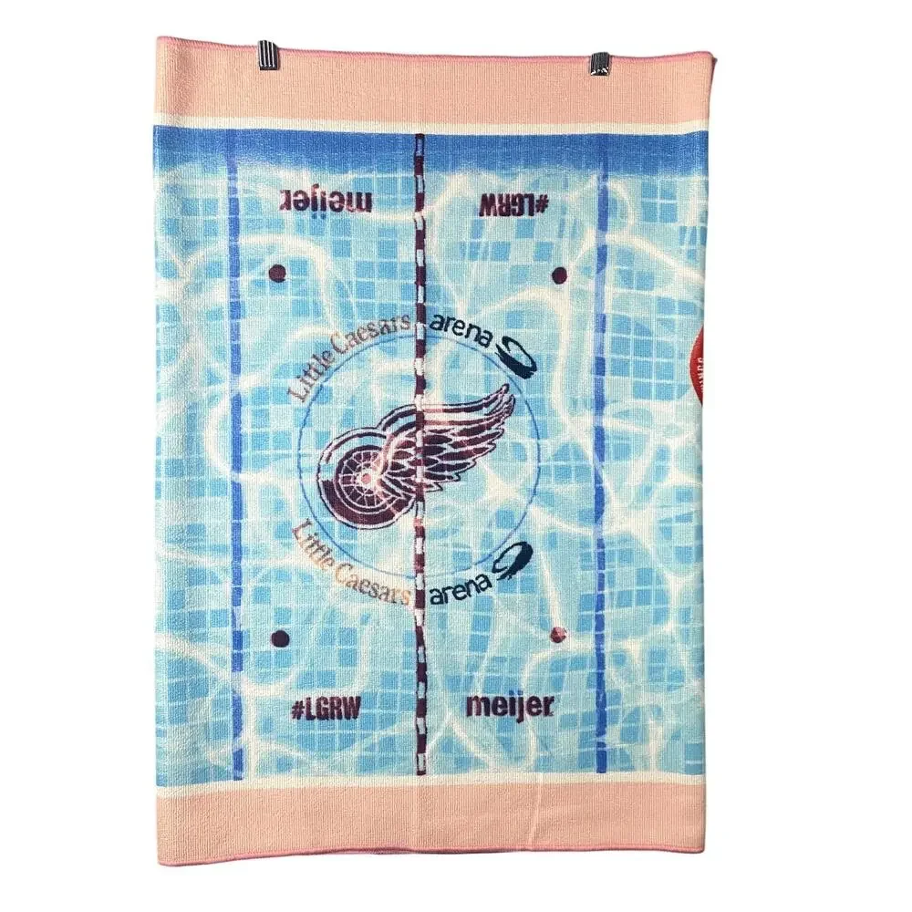 New Detroit Red Wings NHL Hockey Little Caesars Pool Ice Rink Beach Towel